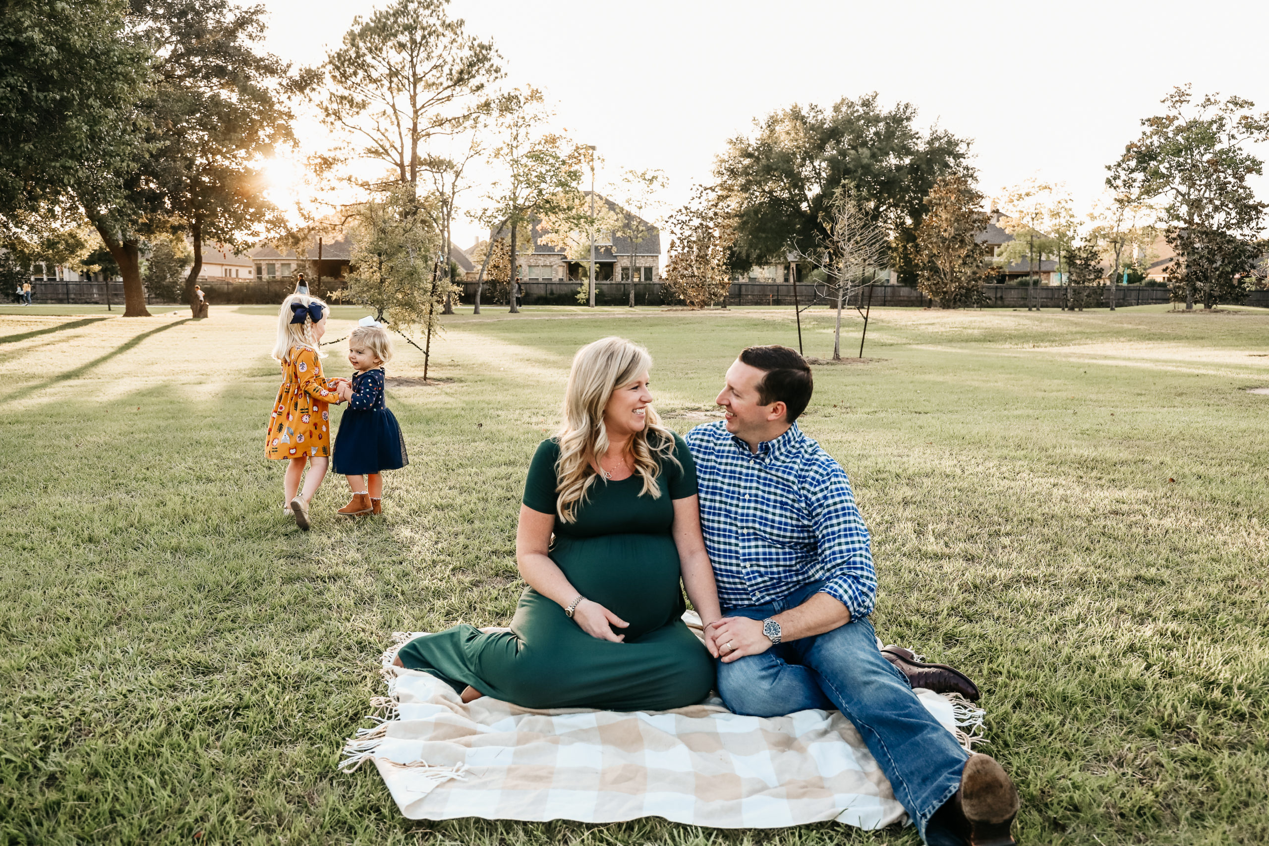 Family maternity session